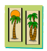 Palm Tree Gravel Art Kit